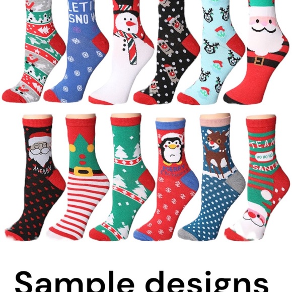 NWT 3 pairs holiday socks - Frenchic - Picture 3 of 3